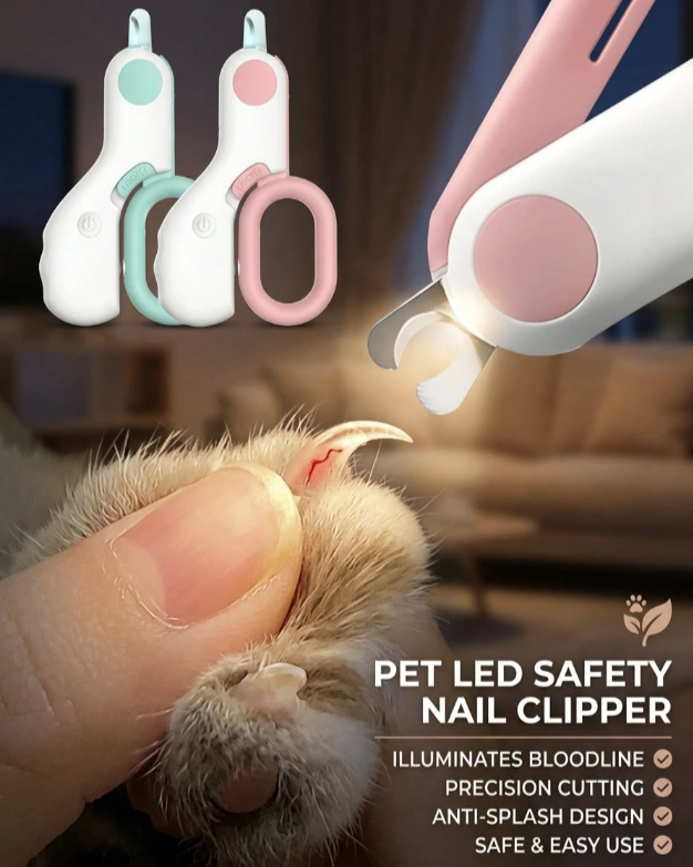 Mini LED Nail Clipper