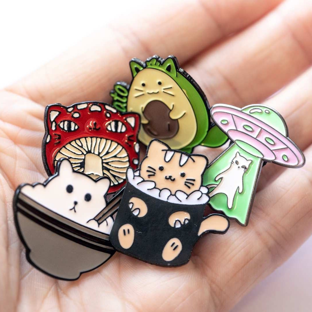 Assorted Enamel Pins