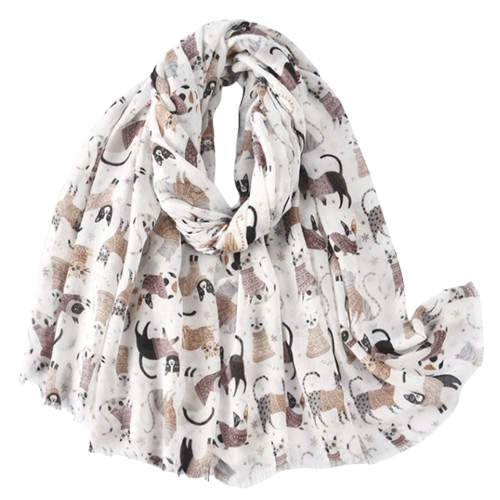 Bohemian Style Tassel Scarf